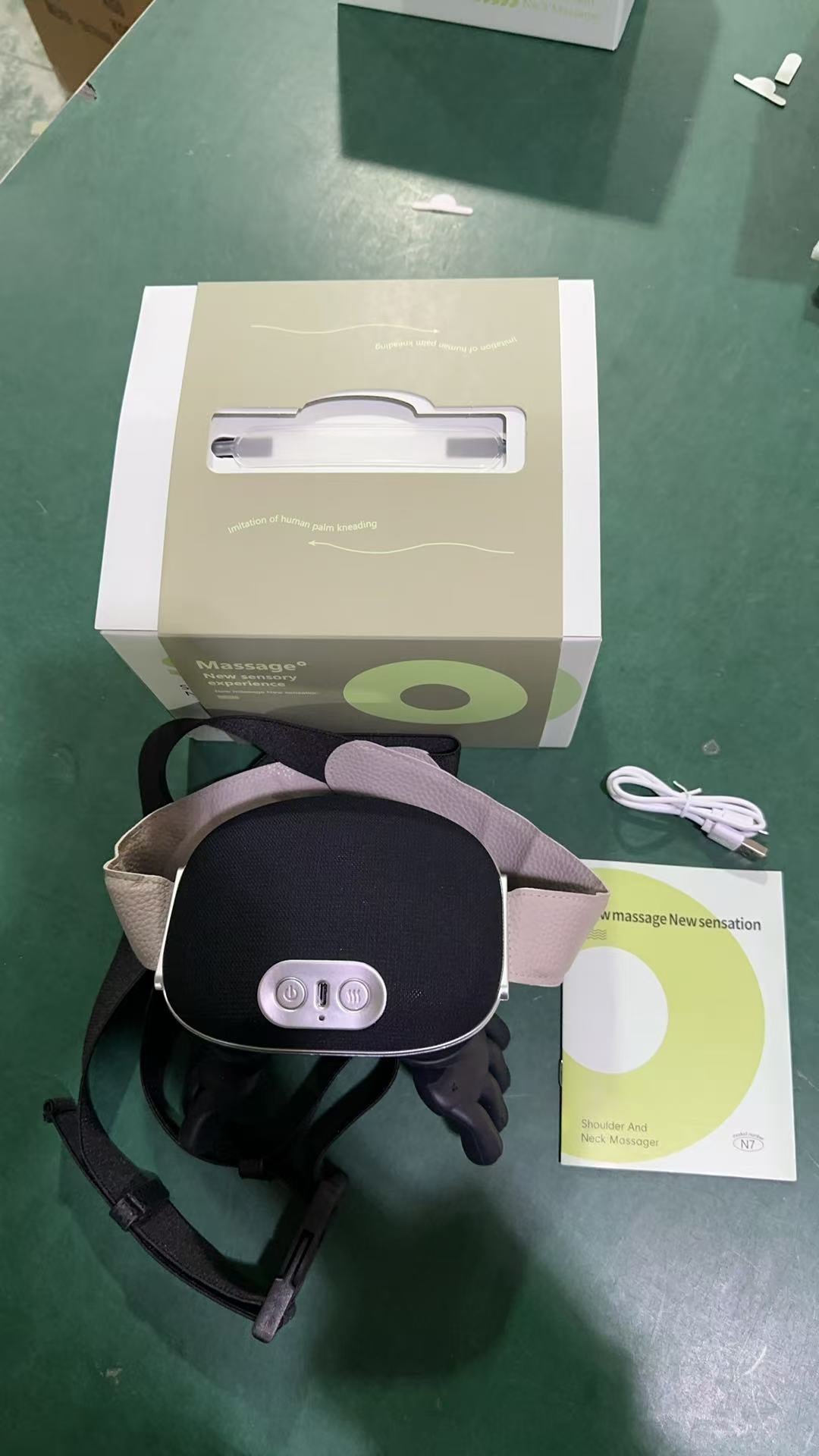 Shoulder and neck massage instrument