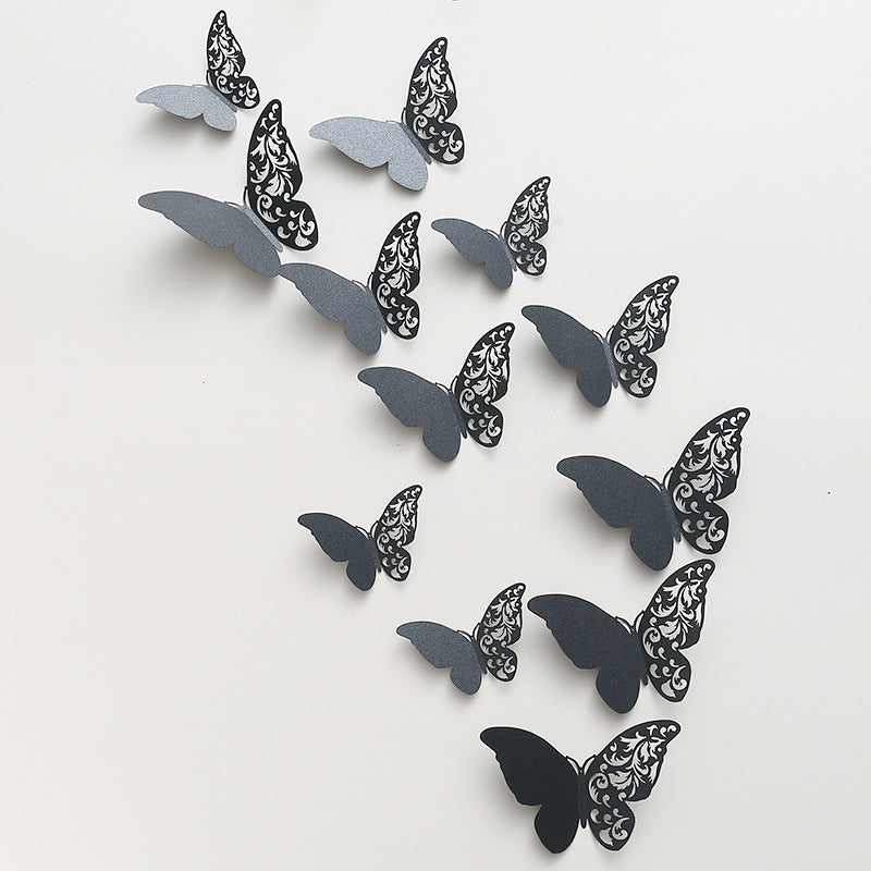Simulated butterfly wall sticker