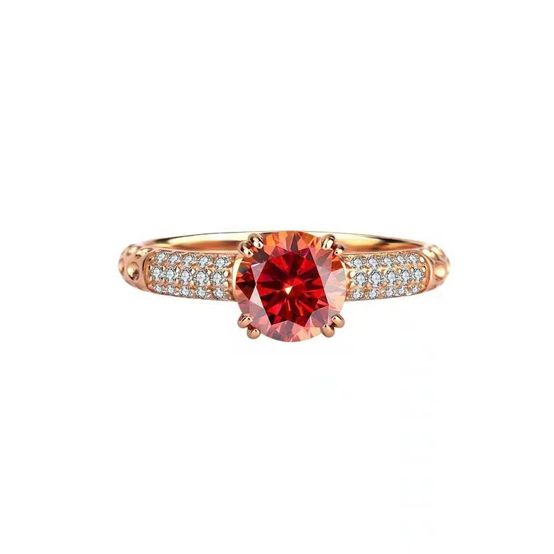 simulation diamond ring
