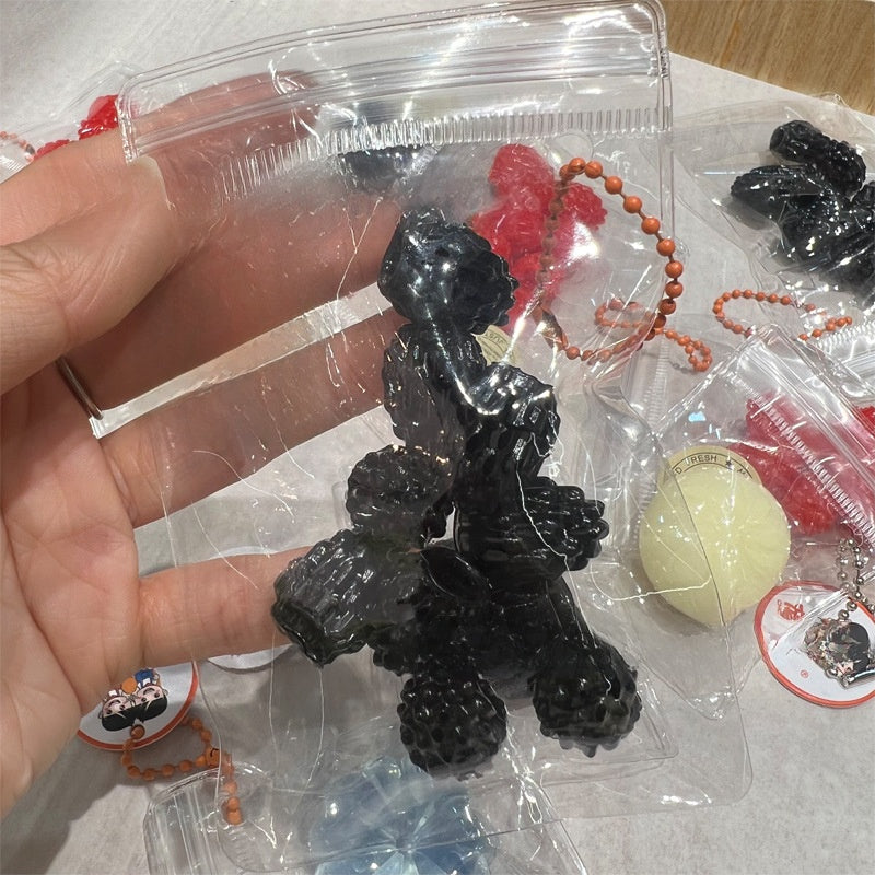 Simulation Fruit Pinch Stress Toy