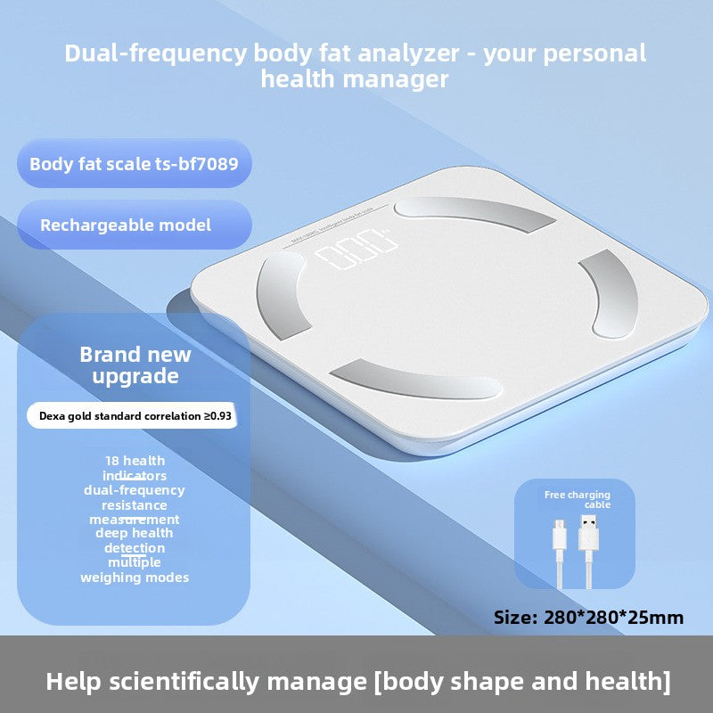 Smart Body Fat Scale with Bluetooth App Connectivity