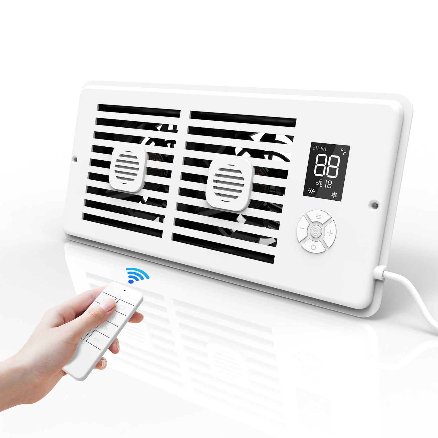 Smart Silent Aromatherapy Duct Booster Fan