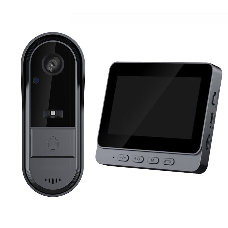 Smart Wireless Video Doorbell with Two-Way Intercom