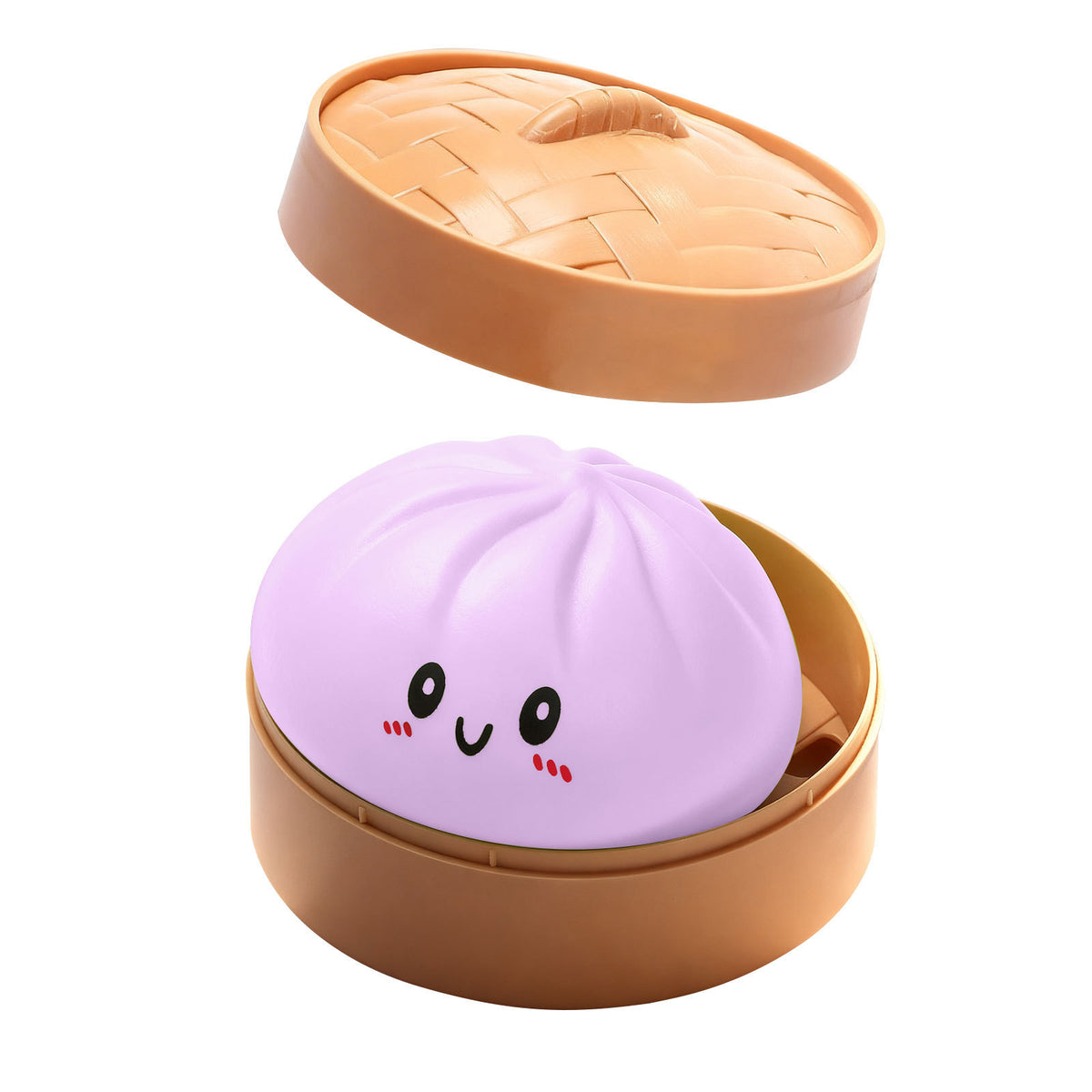 Soft Rubber Squishy Bun Toy