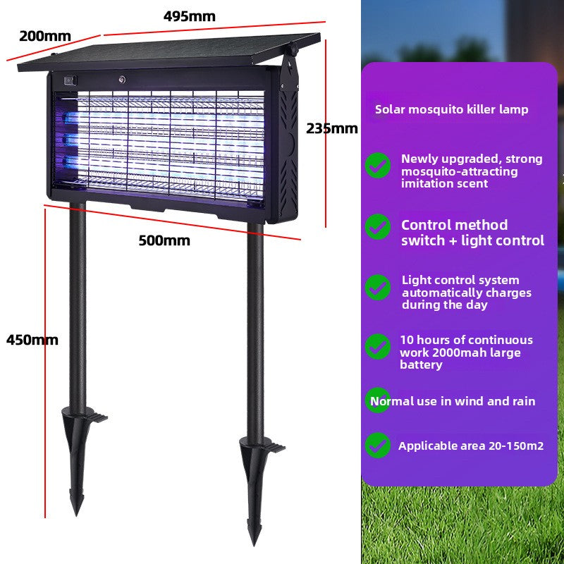 Solar Outdoor Mosquito Repellent Lamp