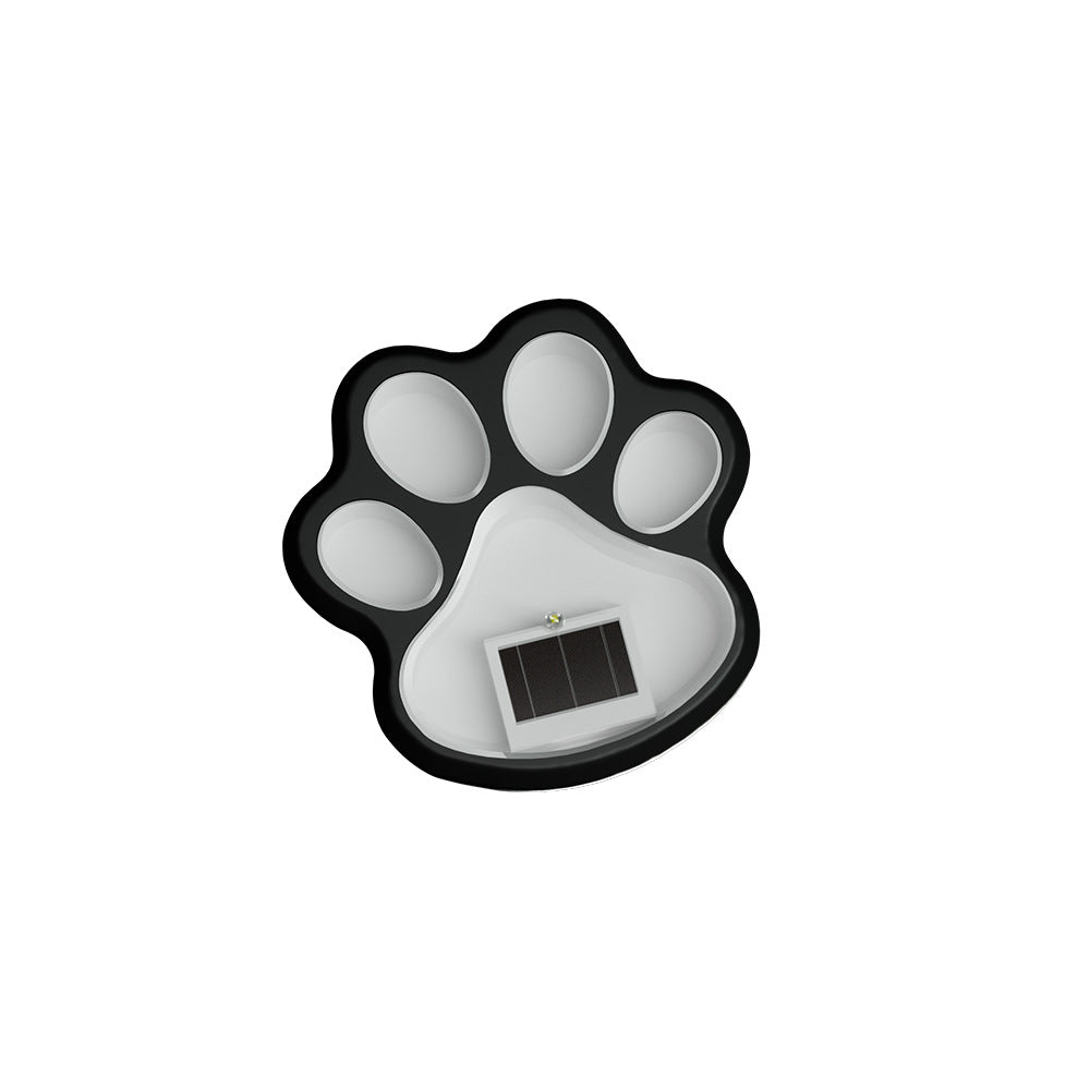 Solar Paw Print Path Lights (Warm Light)
