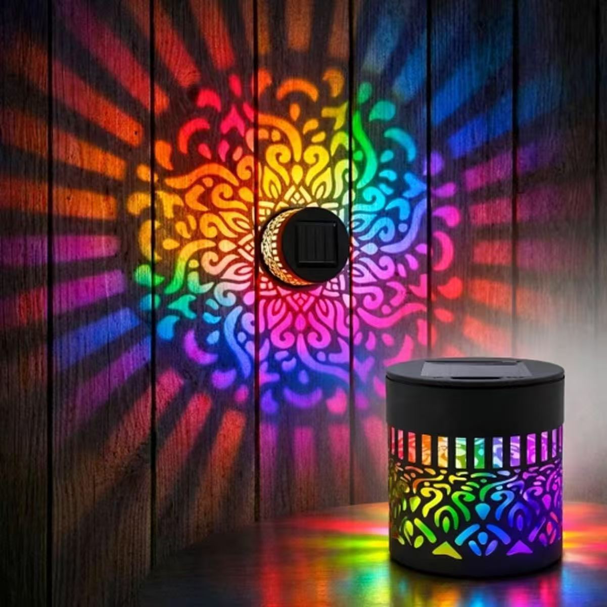 Solar Powered Garden Wall Light
