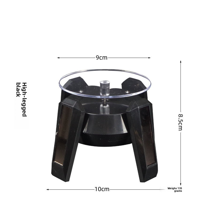 solar turntable display