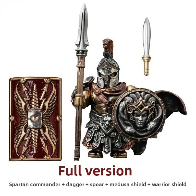 Spartan Commander Desktop Metal Figure