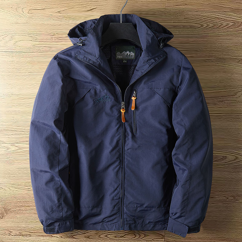 Spring Men's Medium Long Jacket