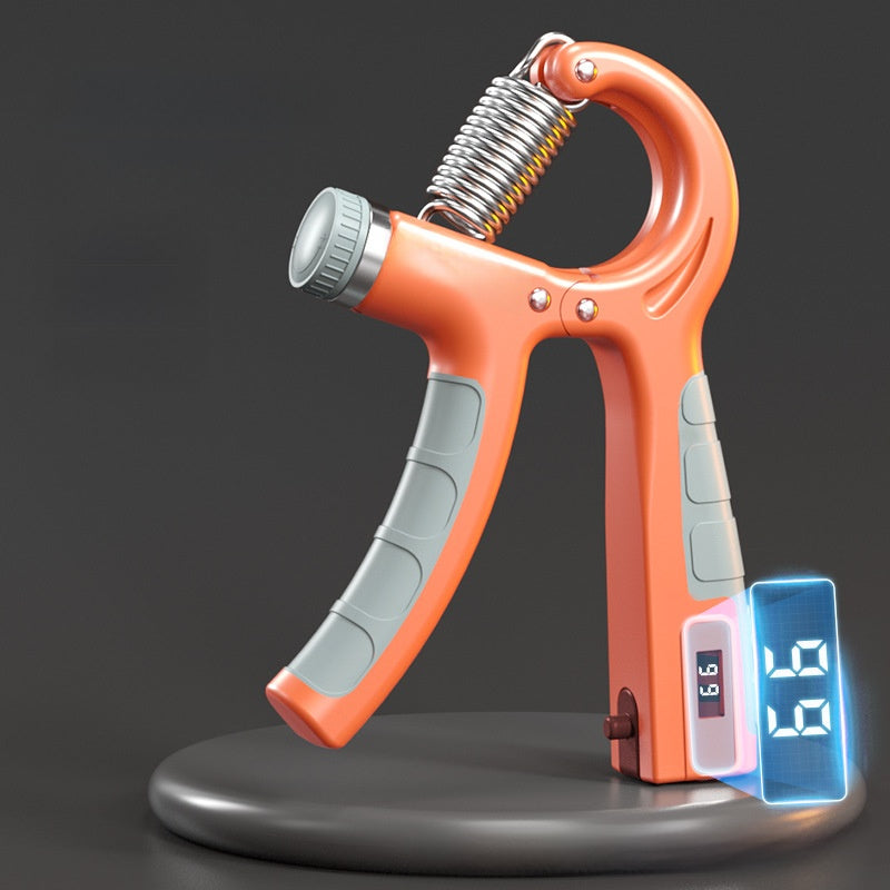 Spring Steel Hand Grip Strengthener with Counter