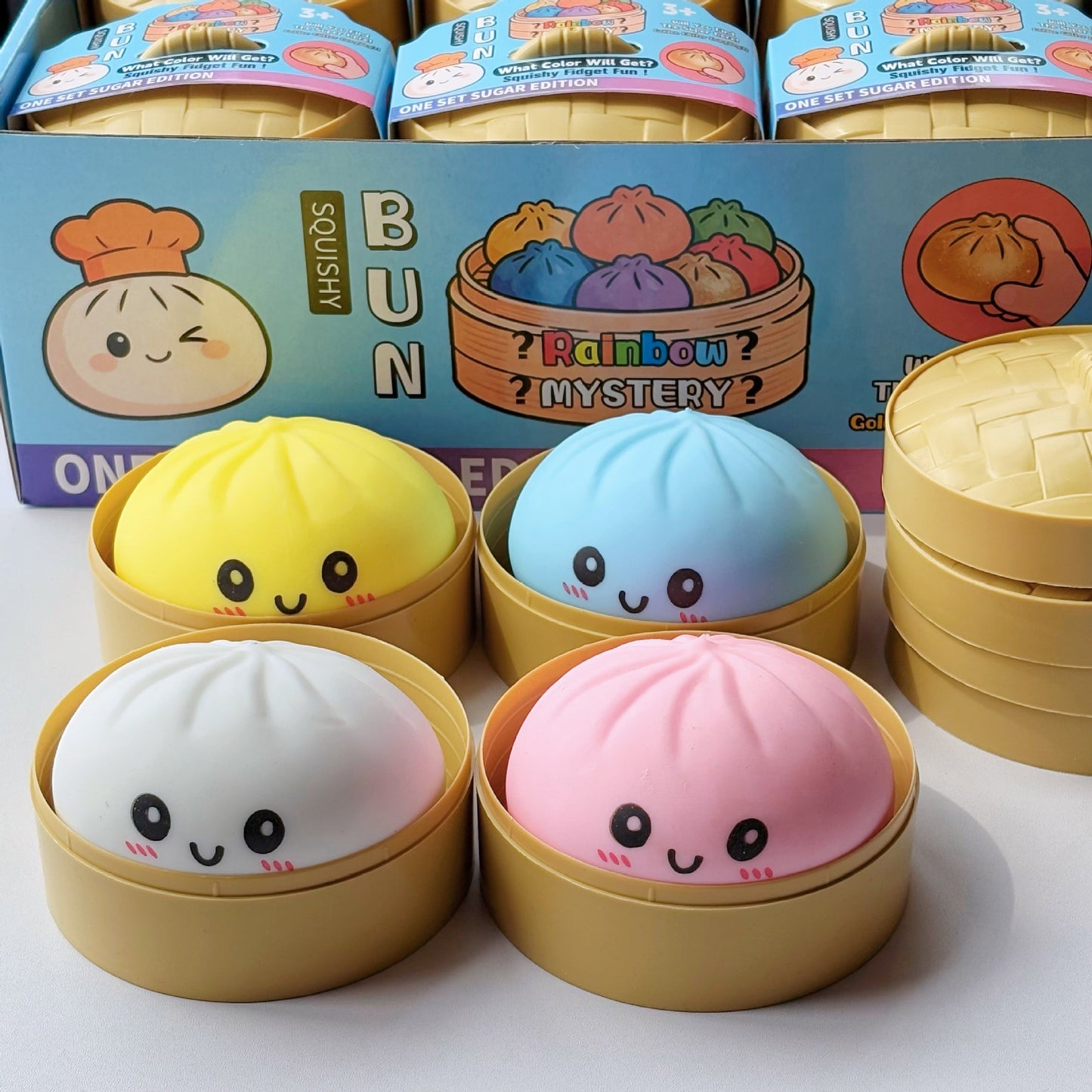 Squeeze Stress Relief Toy with Cartoon Expressions