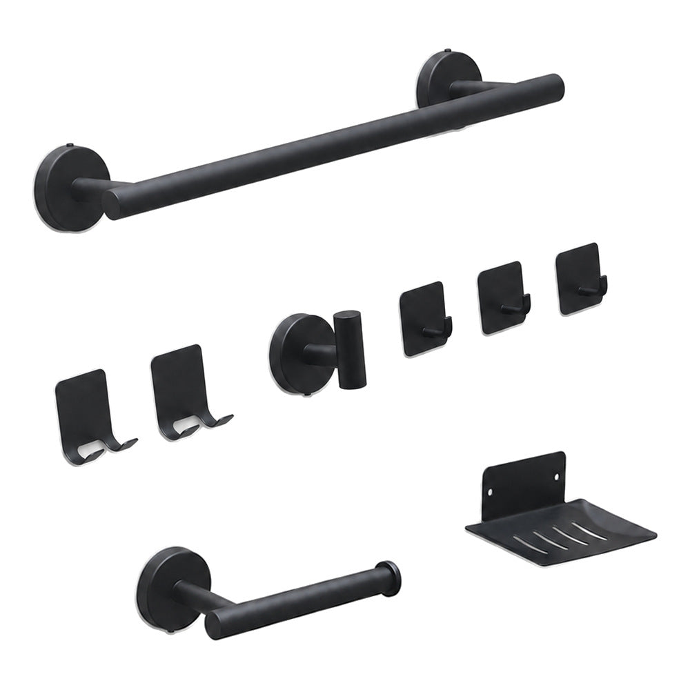 Stainless Steel Bathroom Towel Ring Set