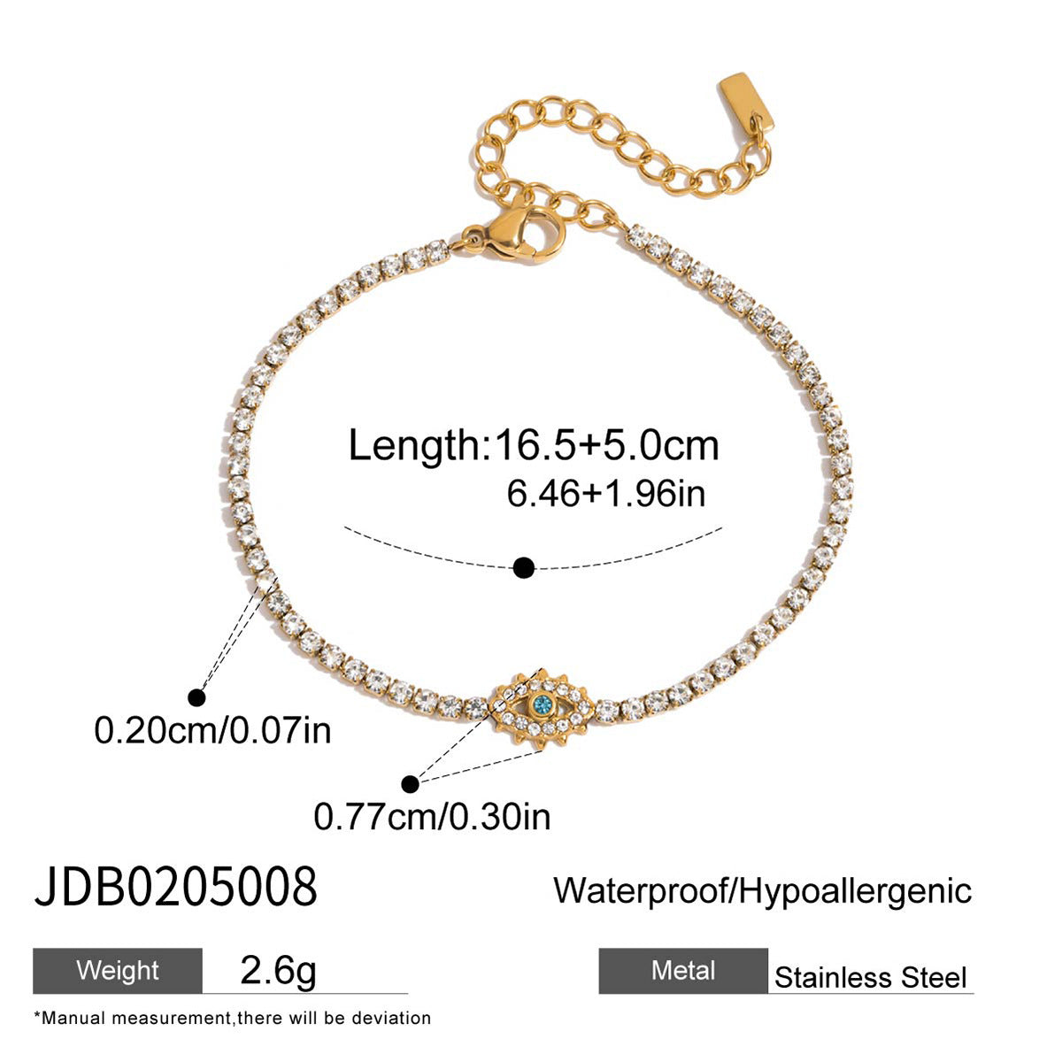 stainless steel bracelet