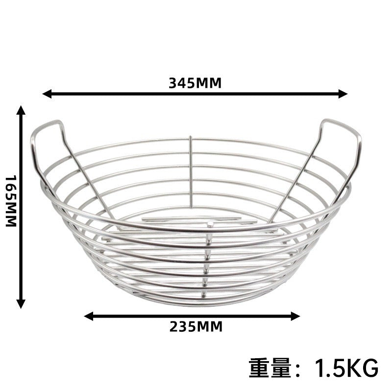 Stainless Steel Charcoal Grill Basket