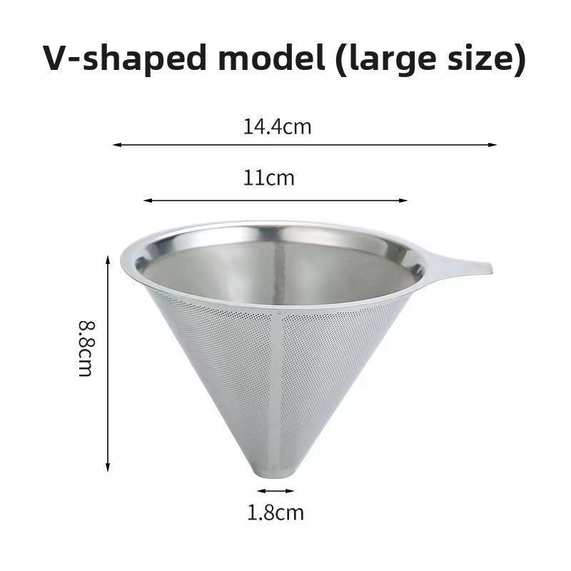 Stainless Steel Coffee Filter Strainer with Ultra Fine Mesh