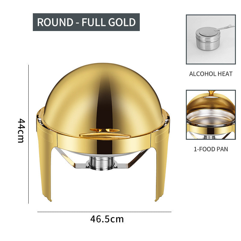 Stainless steel dining stove