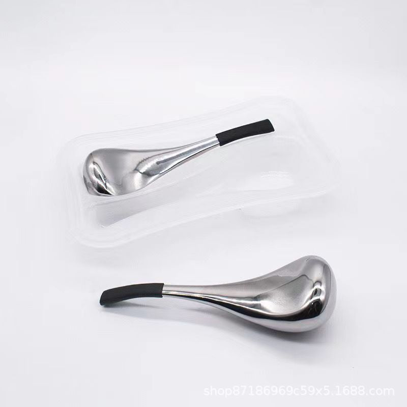 Stainless Steel Facial Ice Massage Ball and Spoon
