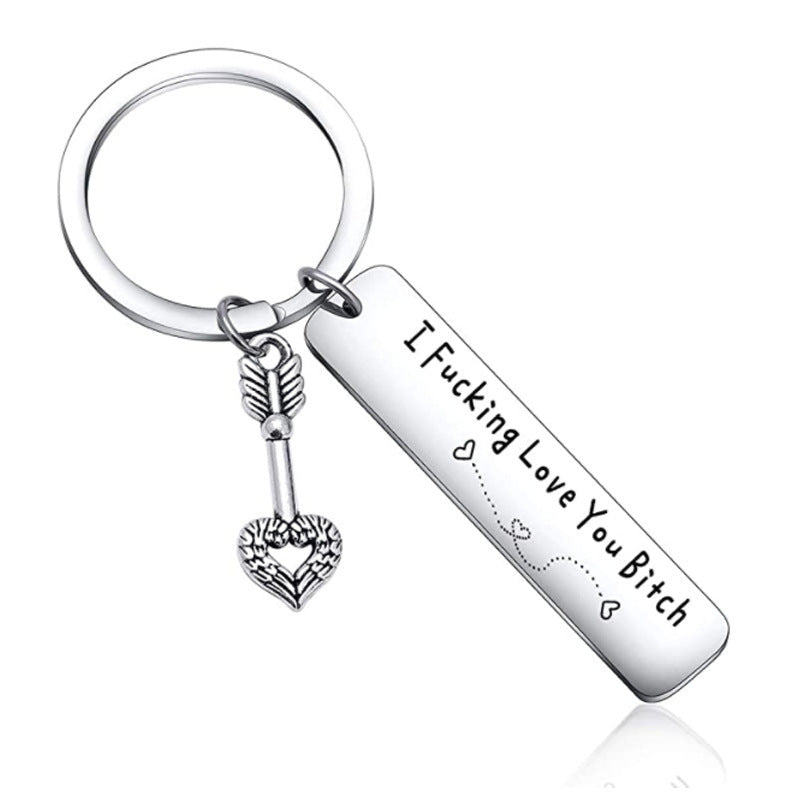 stainless steel key ring butterfly key ring
