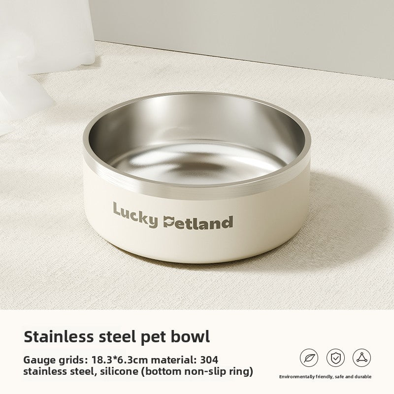 Stainless Steel Pet Food and Water Bowl