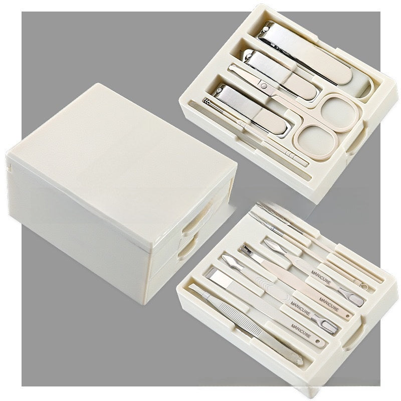 Steel Manicure Tool Nail Clipper Set