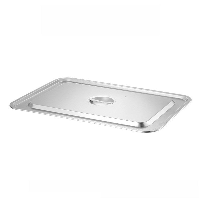 Steel Square Tray with Lid for Commercial Use