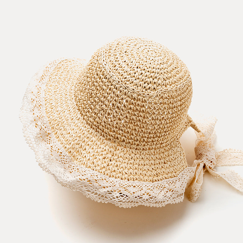 Straw Sun Hat for Women and Children