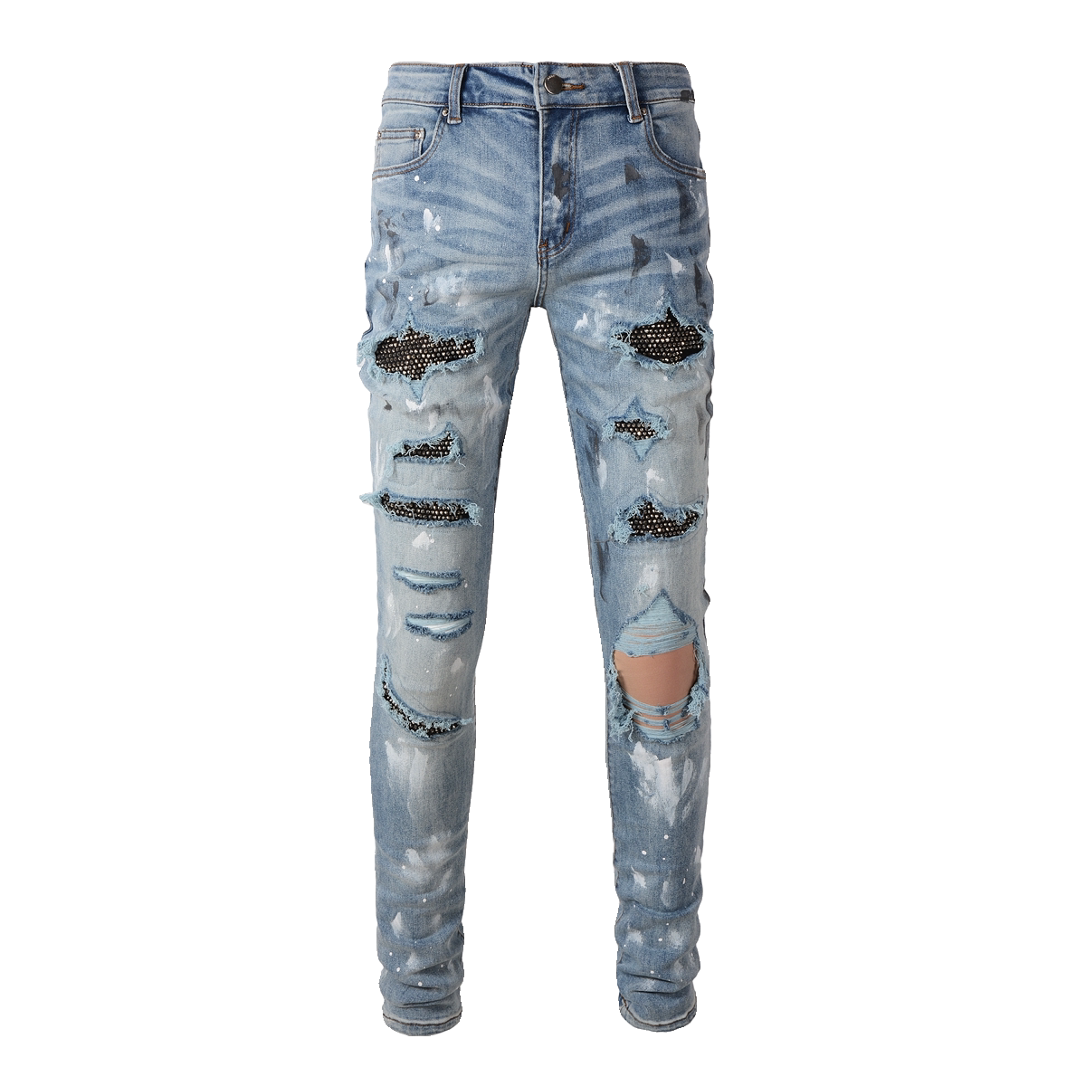 Stretchy slim-fit skinny jeans