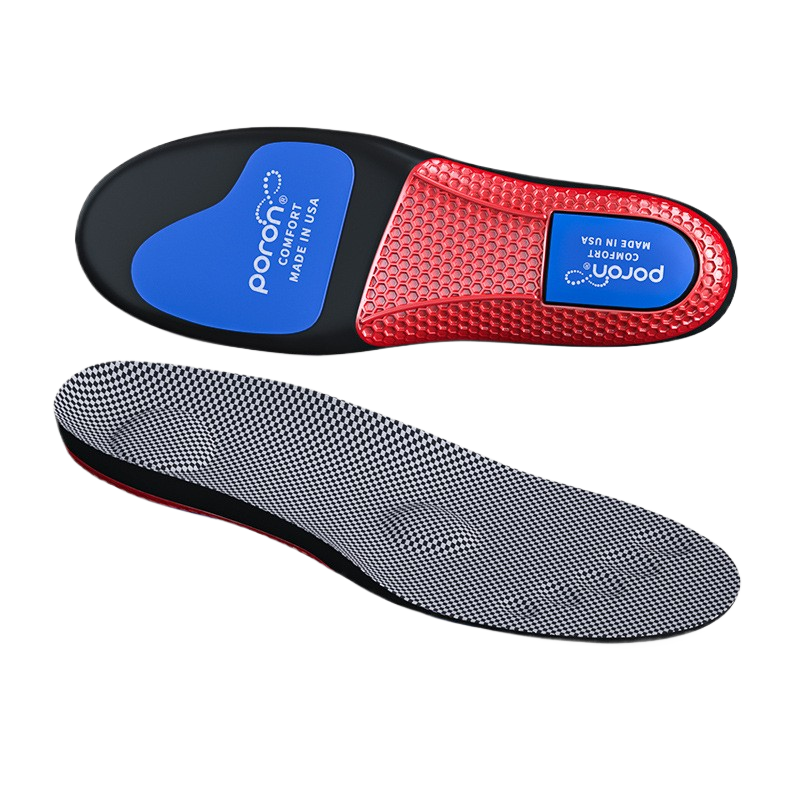 Strong shock-absorbing insole for sports shoes
