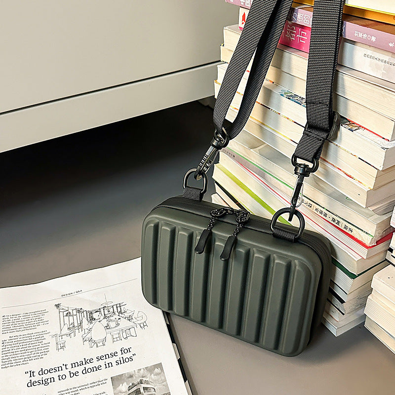 Stylish PVC Square Crossbody Phone Bag