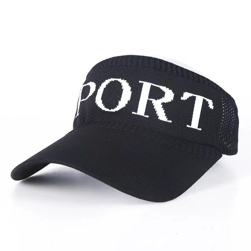 Summer Large Brim Baseball Cap with Embroidered Designs