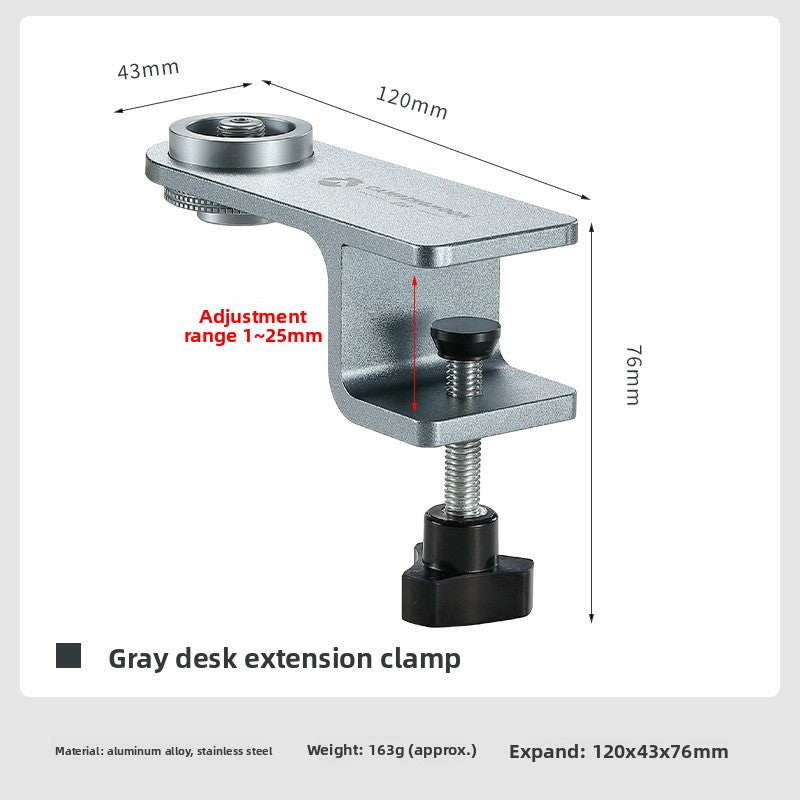 Tabletop fixing clamp