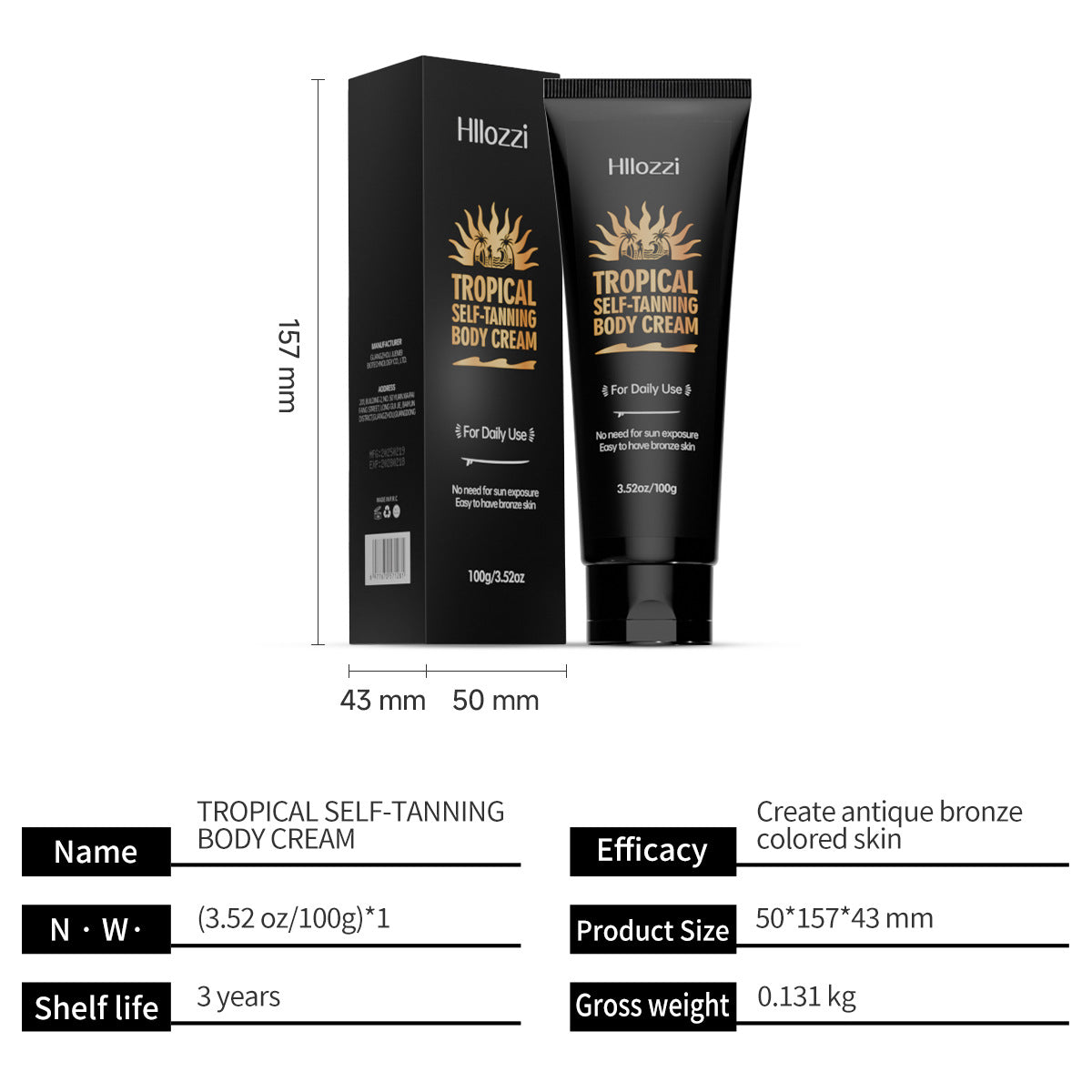 Tanning lotion