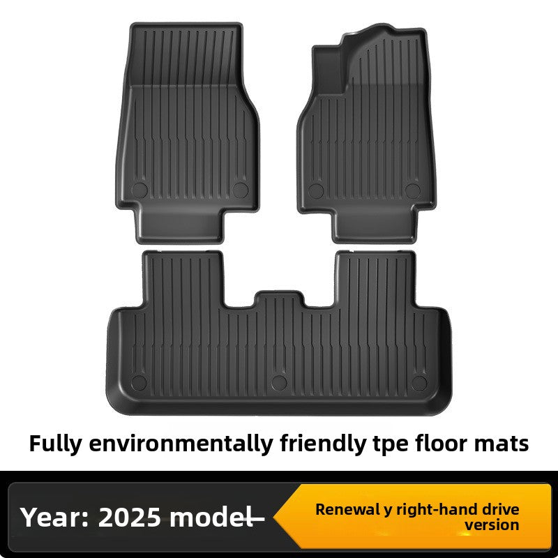 Tesla Model 3 Y Custom Fit All-Weather TPE Floor Mats
