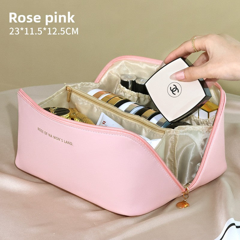 Thickened PU multi-functional toiletry bag