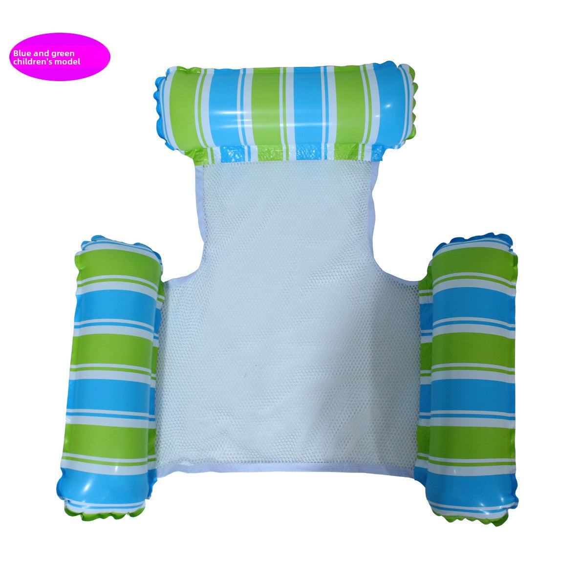 Three-tube inflatable water bed