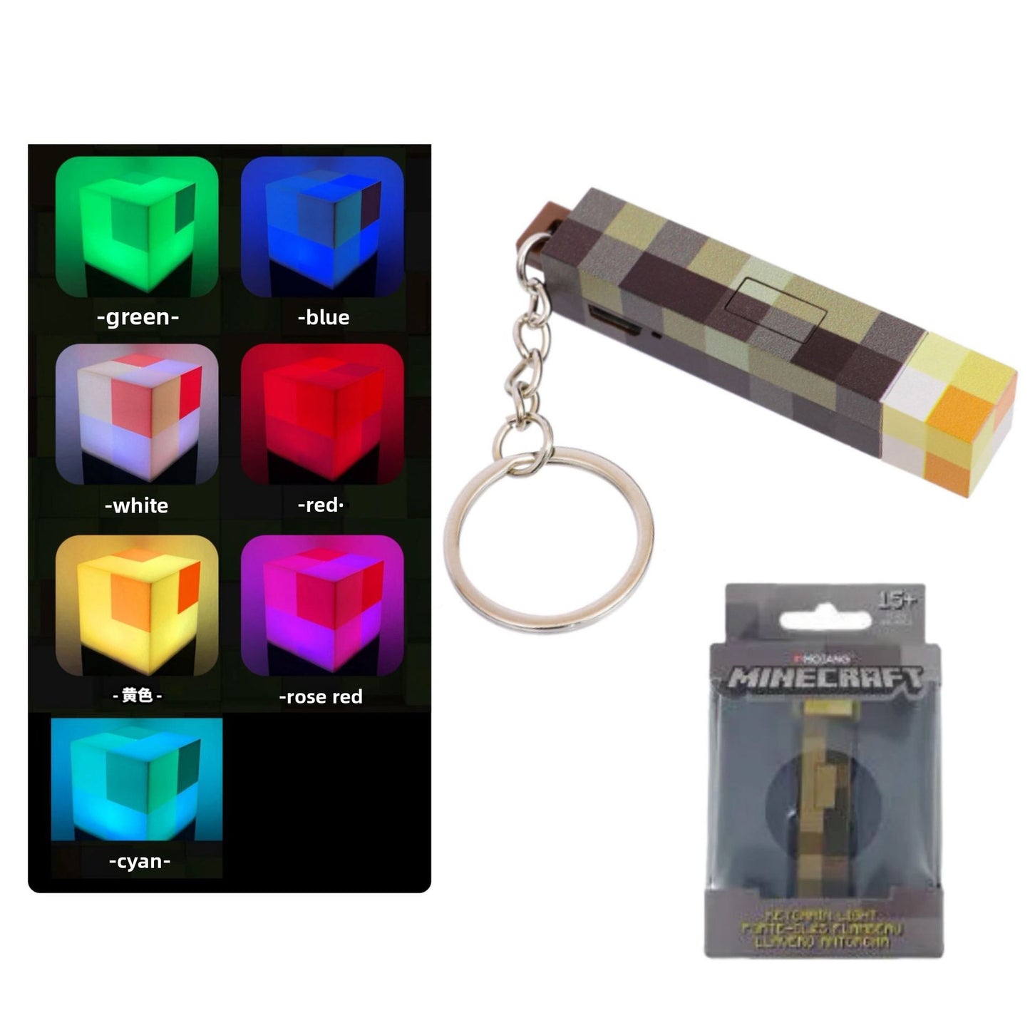 Torch-shaped LED Night Light