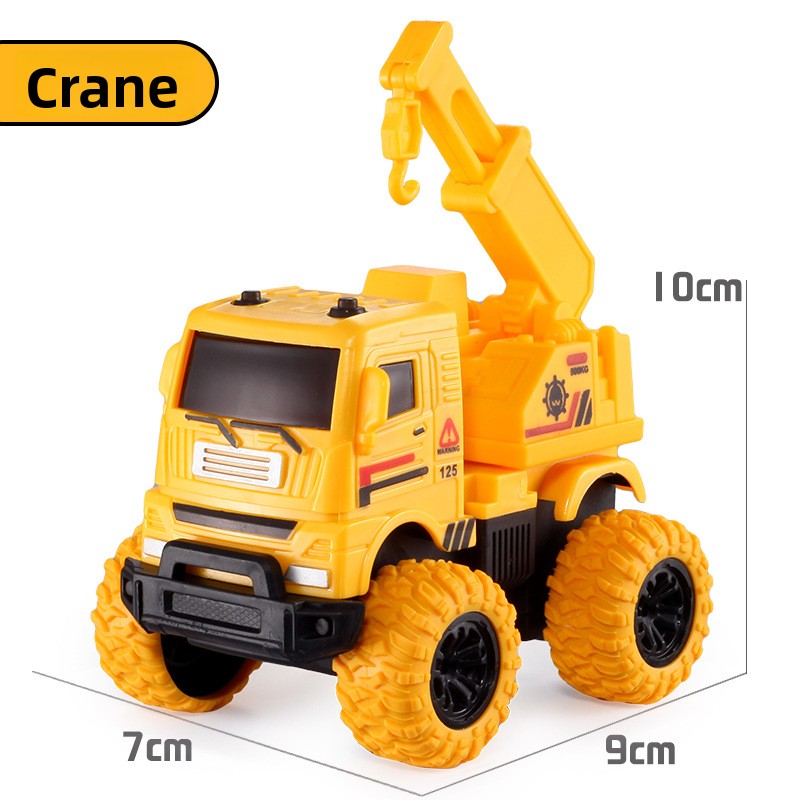 Toy car, excavator, inertial off-road vehicle