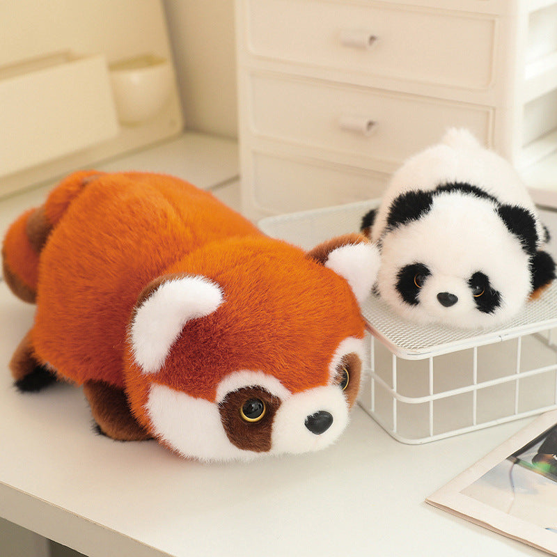 Transform into a little panda doll