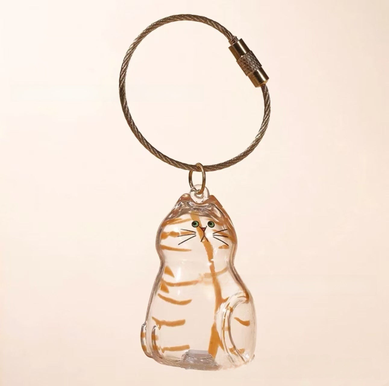 Transparent Pet Cat Hair Storage Pendant