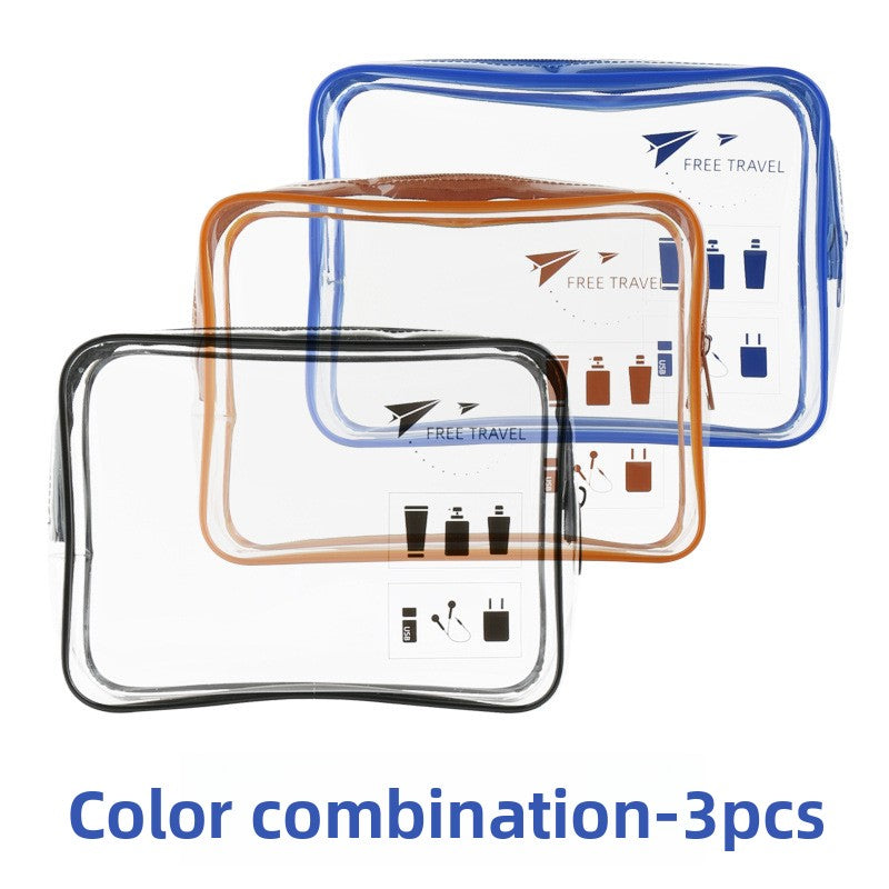 Transparent PVC Cosmetic Travel Storage Bag