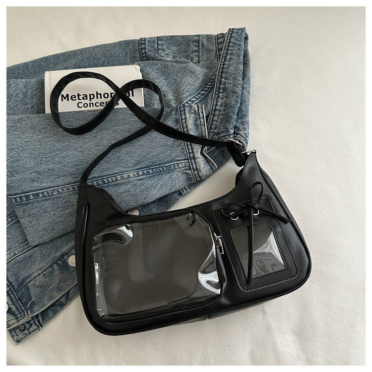 Transparent Square Crossbody Bag