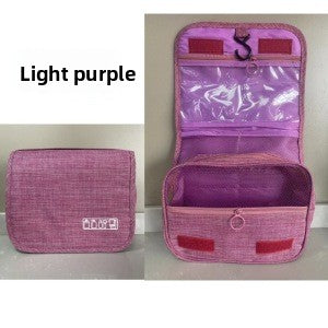 Travel Hanging Toiletry Bag with Dry Wet Separation