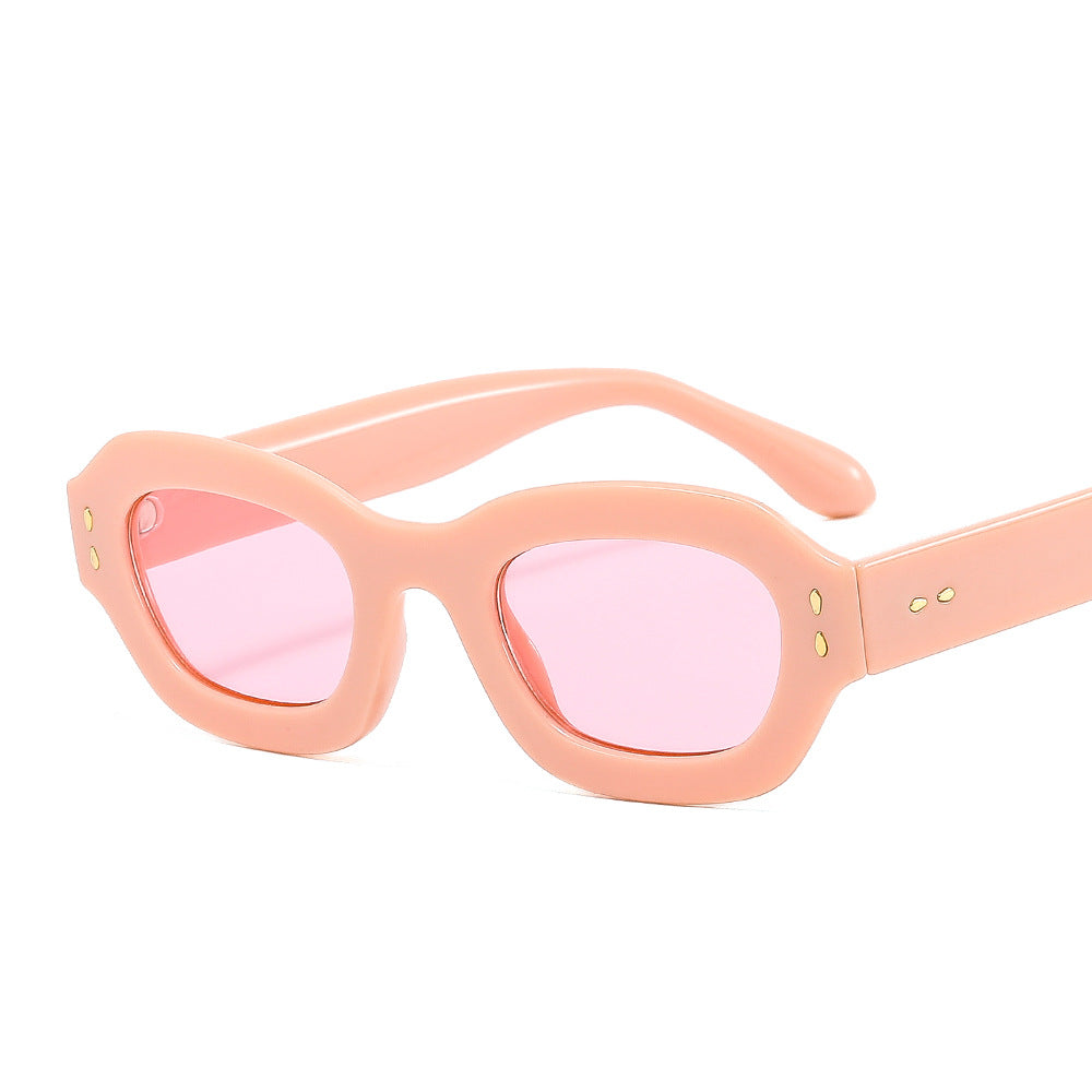 Trendy and stylish small-framed sunglasses