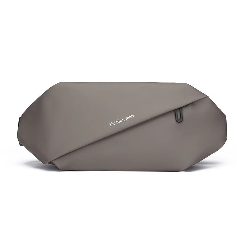Trendy PU Crossbody Bag for Men