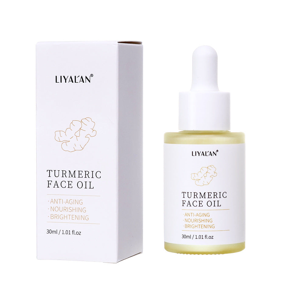 Turmeric Facial Oil with Ginger and Vitamin E for Anti-Aging and Brightening