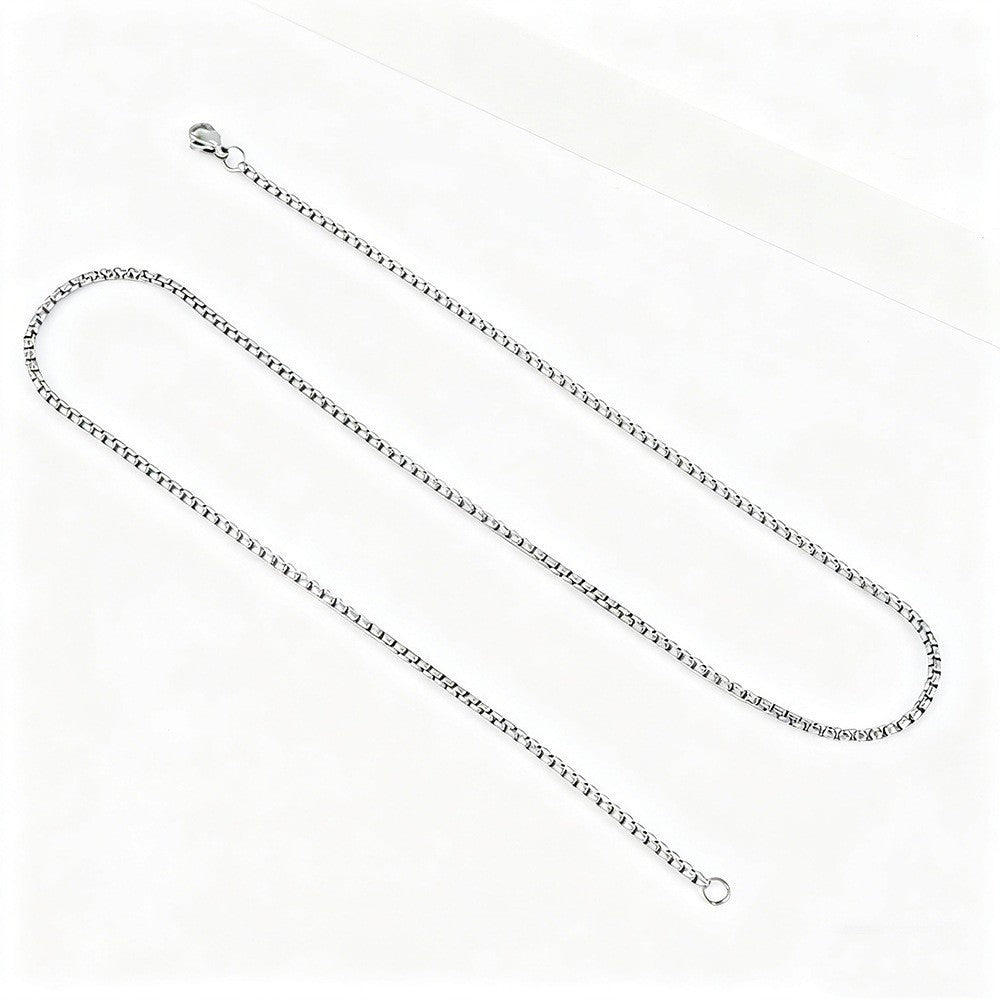 Twisted Stainless Steel Necklace