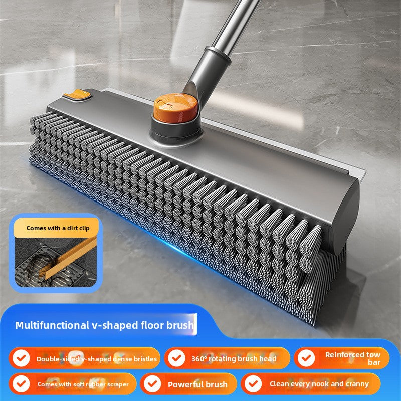 U-Shape Hard Bristle Floor Scrub Brush
