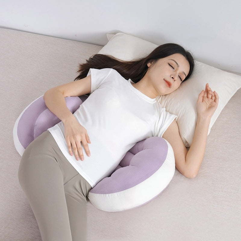 U-Shaped Maternity Pillow for Side Sleeping