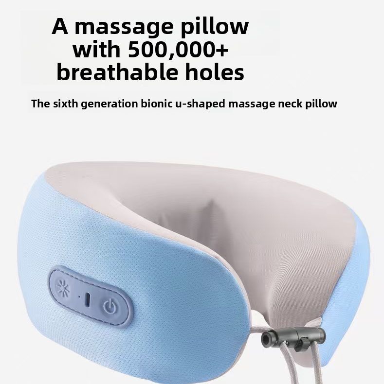 U-shaped travel neck pillow